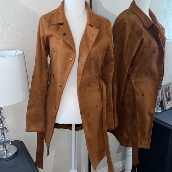 RENAME | Faux Suede Coat - Picture 4 of 7